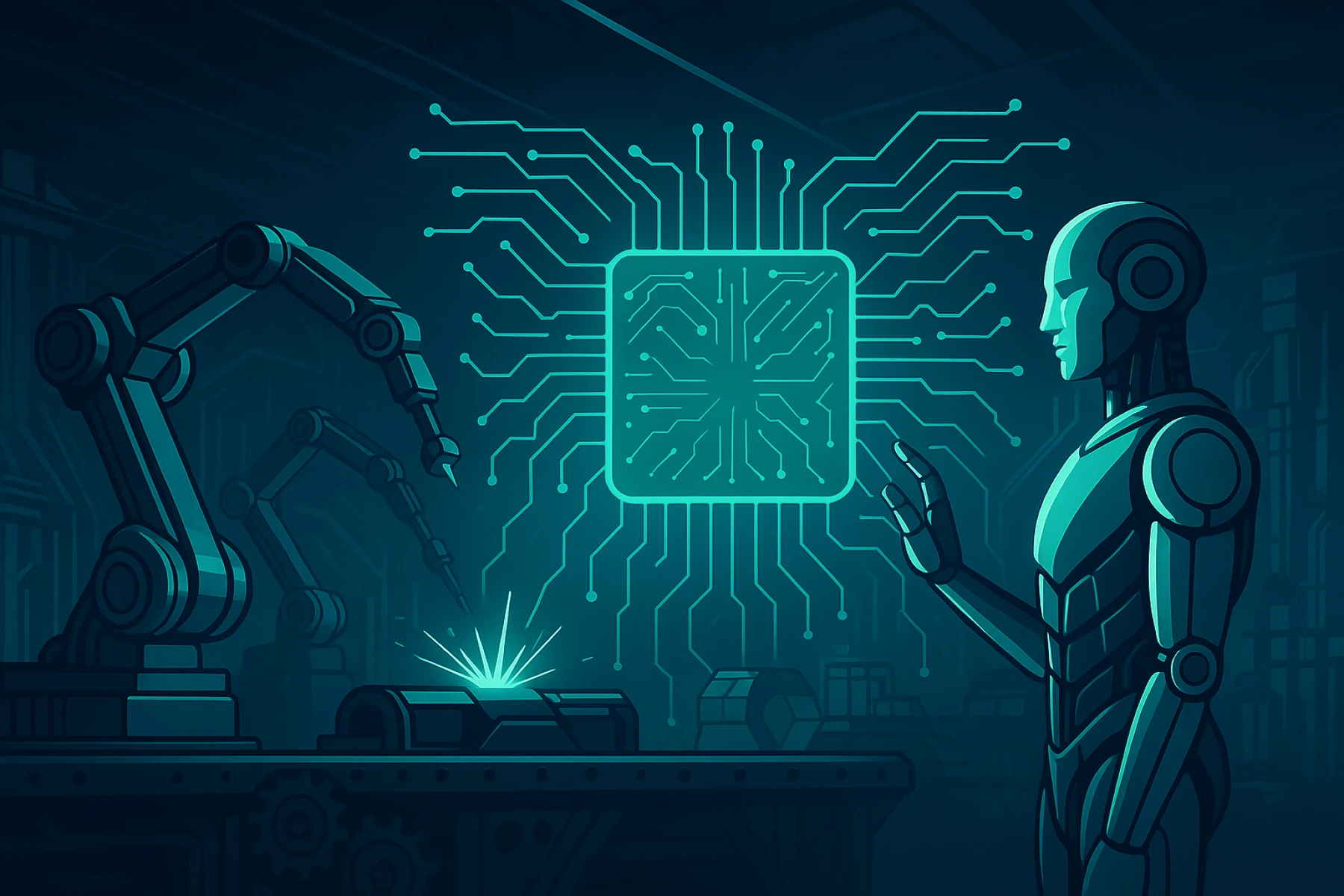 KI in der Industrie: Was heute wirklich funktioniert.