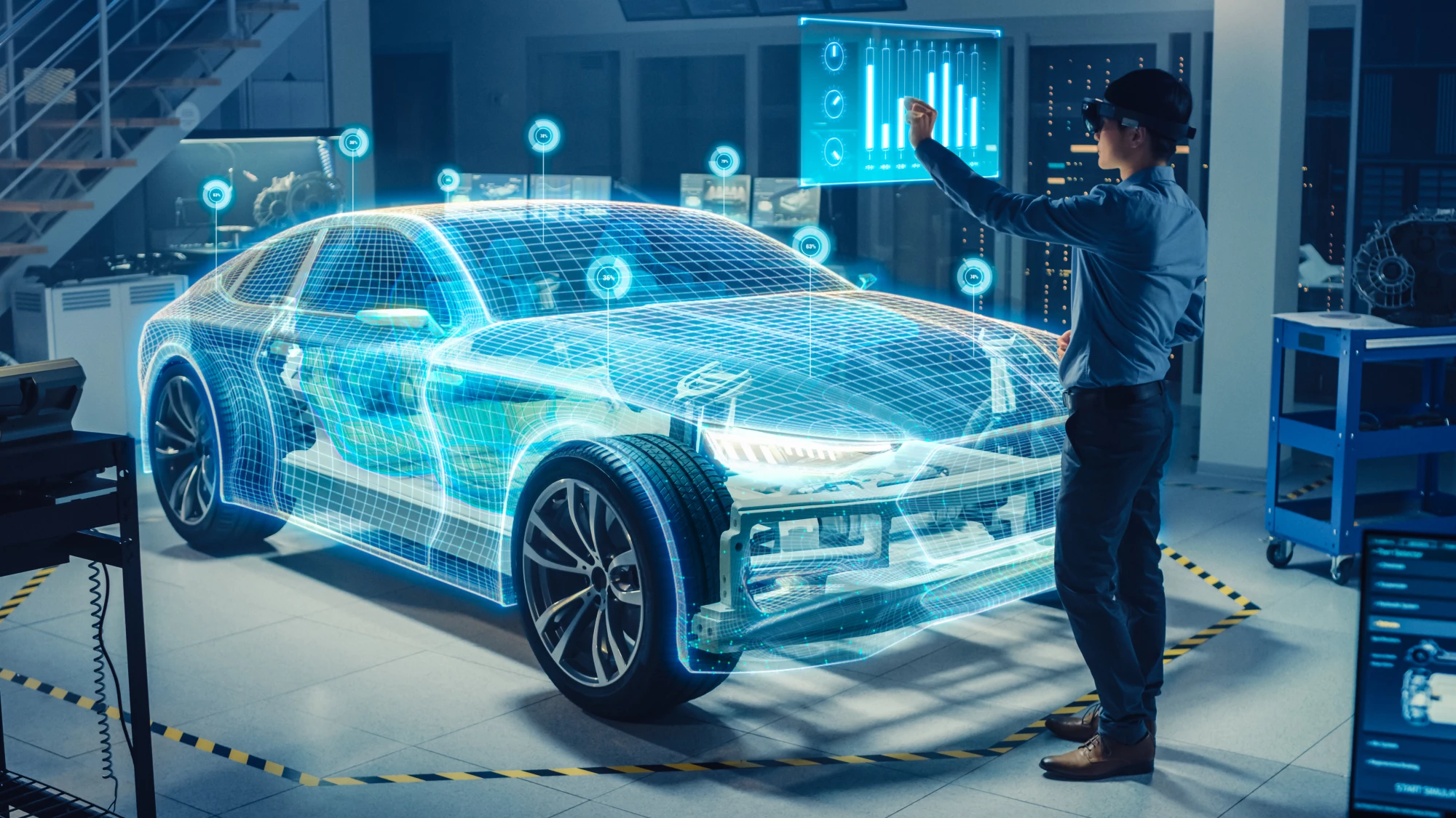 Smart Car oder Die Autowelt der Zukunft.